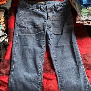 d. jeans Women's Dark Blue Straight Leg Denim